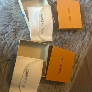Louis Vuitton Orange and Cream Packaging